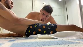 milking the male s thick cock