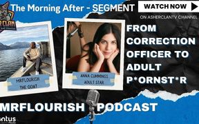 Brunette MILF Anna Cummings transforms from correction officer to porn star