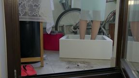 Amazing Helena Use Man To Clean Dirty Feet - Part 2 - Polish Language