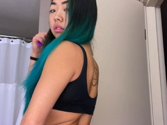 Amateur Asian Webcam Strip Masturbation