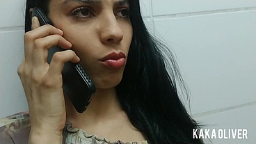 gozando horrores com marido no telefone