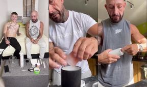 Moulding my thick UK dick into a dildo for my gay lad Steven Barrett