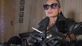SMOKING - Leopard Long Slim Smoking - ENTIRE