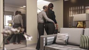 Being a Wife 21 Goro Enjoy Playing with Christines Breast