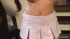 Big cocked blonde bosses broadsided by her new cock&#x1F32D;-magnet supervisor