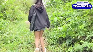 Pinay Martha Destroyed Gushing Jungle Public Creampie