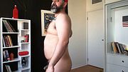 ROOZBEH BEAR SHOW HIS FAT BUTT