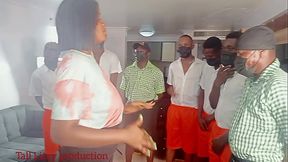 Biology teacher invited 7 student that failed her subject home to teach them real biology by fucking them