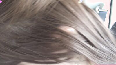 MgirlTV - Enjoy JAV Star's bold masturbation in the car