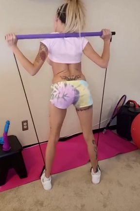 The Vanessa Vixen workout tape