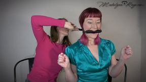 10 Questions Gagged with AJ Marion WMV