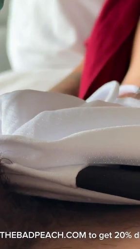 Alien vagina! I'll show you how she swallows my cock   Clip 2