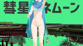 Hatsune Miku Dances Seductively in Anime Music Video for Comet Honeymoon
