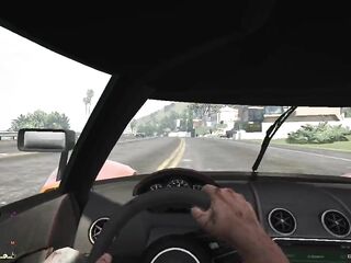 Trevor and Cheating wife Amanda's outstanding fellatio during the time that driving