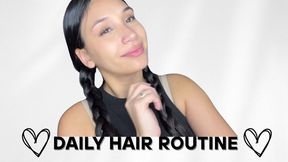 Hair Night Routine