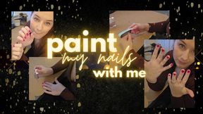 Painting my fingernails