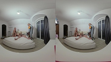 CHLOE TEMPLE PART TWO – “FEED ME COCK” HOT BLONDE DOUBLE TEAMED by HUGE COCKS in EPIC THREESOME