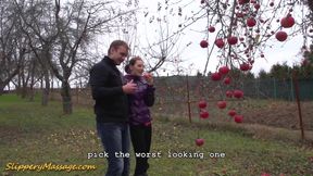 Horny couple enjoys a real slippery nuru massage fucking