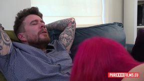Stepdaughter Sophie Garcia gets pounded by her stepdad Luke Hotrod