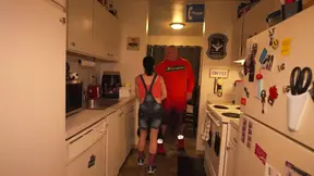 Caught friend's wife, Vanessa Cliff, jacking off - gets fucked hard and creampied