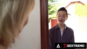 Nikki Nuttz: Mature Neighbor Enjoys a Wild Encounter with Her Charming Friend