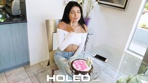 HOLED Happy Birthday Anal Gift Is Priceless
