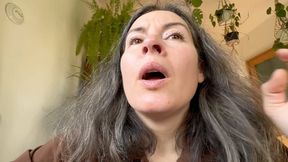 clears her snotty nose mov
