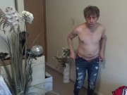 Frat Dude works 84 hours That Week in Construction then Gives Stripper Show 2 Crowd!