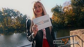 Pornfighter Long John, Wolf Wagner And Emily Thorne - Blue-eyed Outdoor + Hotel Fuck With Facial
