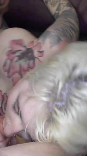 Two Horny UK Chicks Getting Their Holes Smashed by Some Raw Dudes