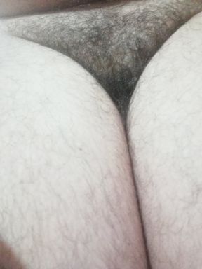 Hairy masturdation