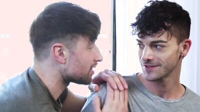 Dashing studs with perfect bodies and big dicks fuck balls deep