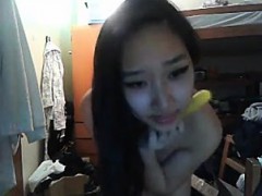 WHOA Asian Teen Huge Tits Slim Body Perfect Nips on Cam FMJ