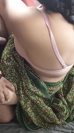 Stunning moment from &quot;Bhabhi was caressing her hot pussy, then brother-in-law came and fucked her&quot;