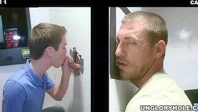 Curious Straight Guy Seduced by Milf Alexis Fawx at the Glory Hole – Naughty