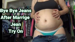 Bye Bye Jeans - Huge Weight Gain - Fat Girl Struggling - Muffin Top Jeans