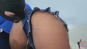 Farting ebony, by Veronica Lins and Slave, FULL HD