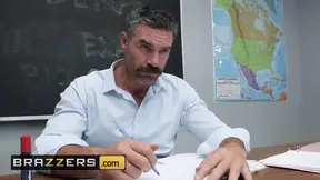 Big Tits at School - Naughty Trade for a Good Grade