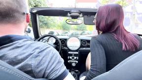 ”Léa, a driving university instructor who is waiting for her full tank of fuel...”