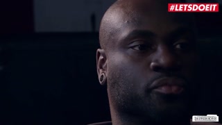 BUMSBUERO - German MILF Boss Anike Ekina Can't Resist New Employee's BBC - LETSDOEIT