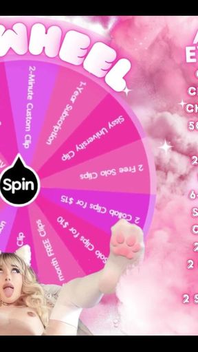 It's Time for Spin the Wheel!