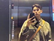 对着帅气健身教练快速手冲