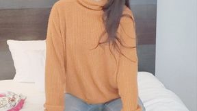 Ashley's Satin Panties Strip Introduction Video