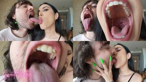 Laz has a huge tongue! | Sweet Maria