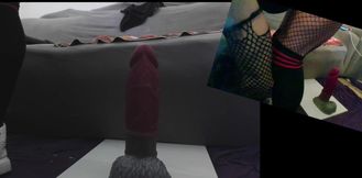 My Three Biggest Dildos Penetrate My Tight Asshole