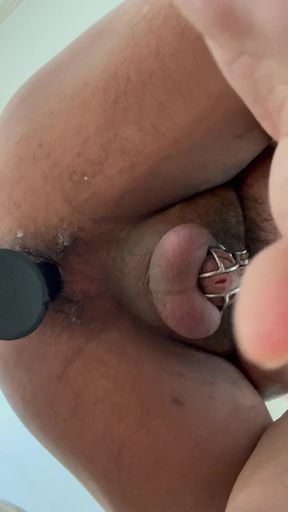 Anal masturbation for a long time