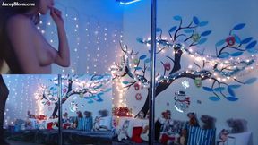 Live Show Pole Dance in Stockings 11:04