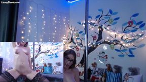 Live Show Pole Dance in Stockings 11:04