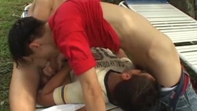 ”Handsome latino twinks are ready for hardcore ass fucking 3some”