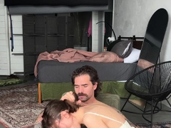 Krystal Palmer Petite Gets Rough Sofa Fuck And Creampied